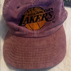 Vintage Lakers Corduroy SnapBack